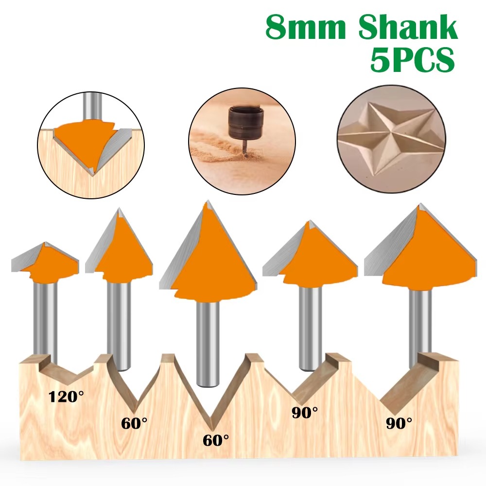 3D Printing Online - 1PC 8MM Shank Milling Cutter Wood