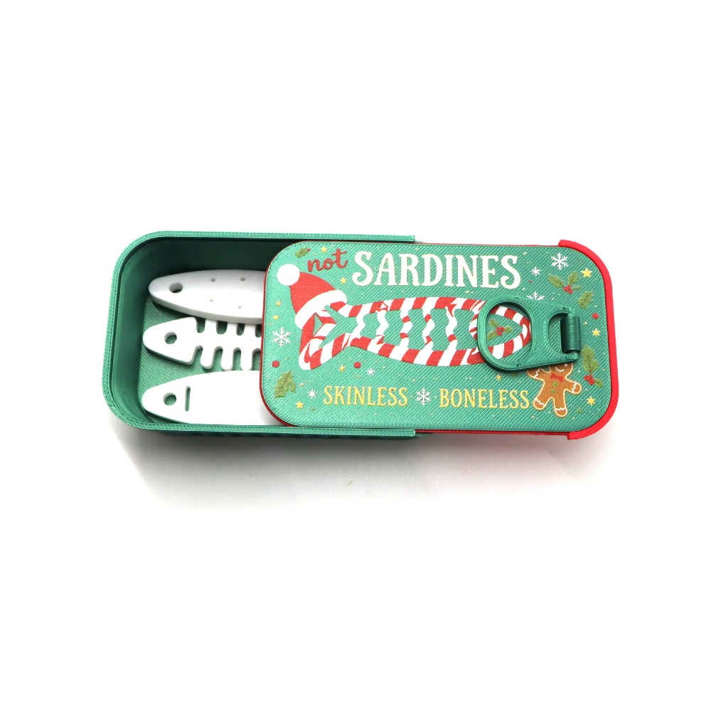 3D Printing For Medical - 3D Printed Sardines Travel Jewelry Box