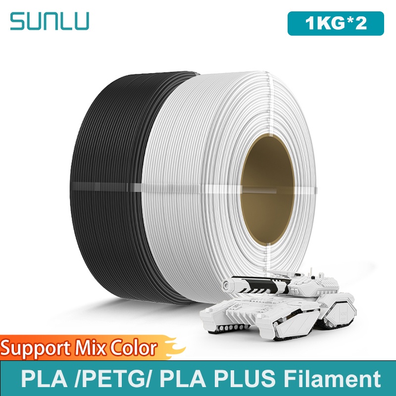 SUNLU 2KG PLA/PETG/PLA PLUS Fi - Pla Filament 1.75Mm recension och pris