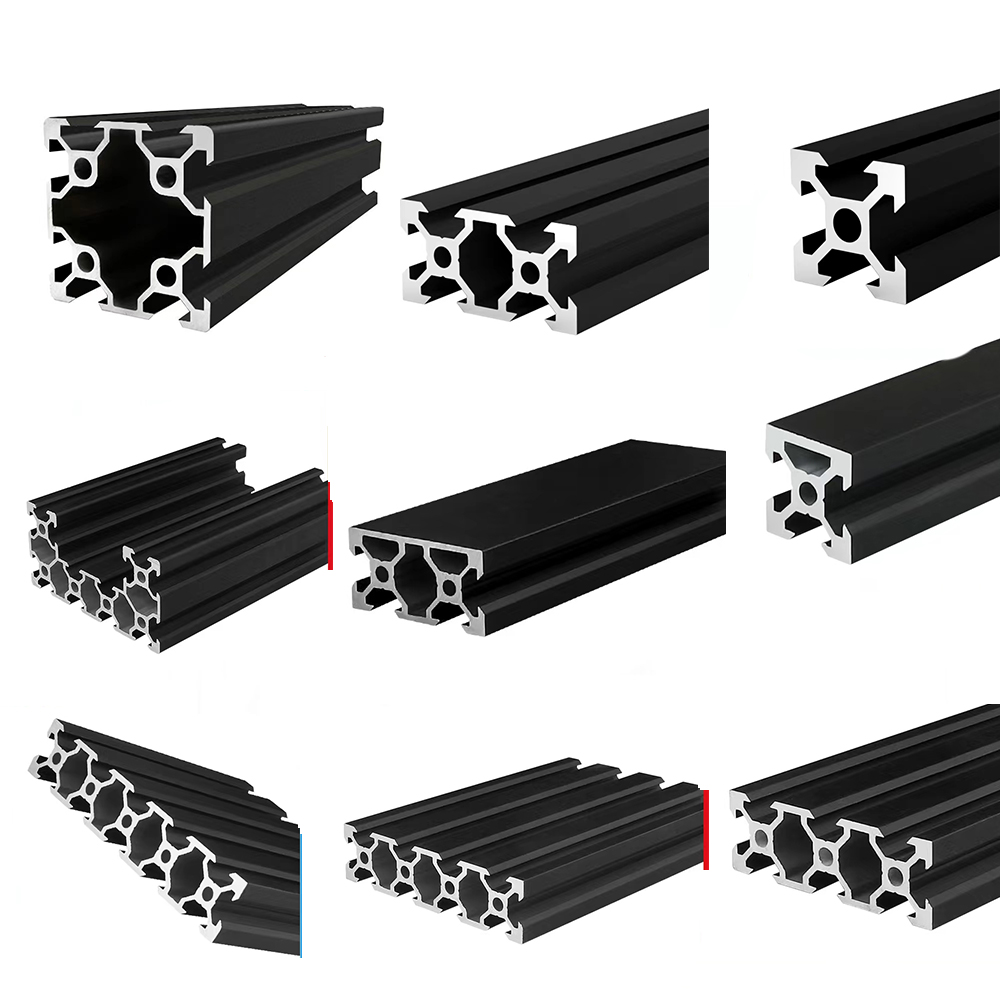 1PCS Black 4040 Double Slot V- - V Slot Aluminum Extrusion recension och pris