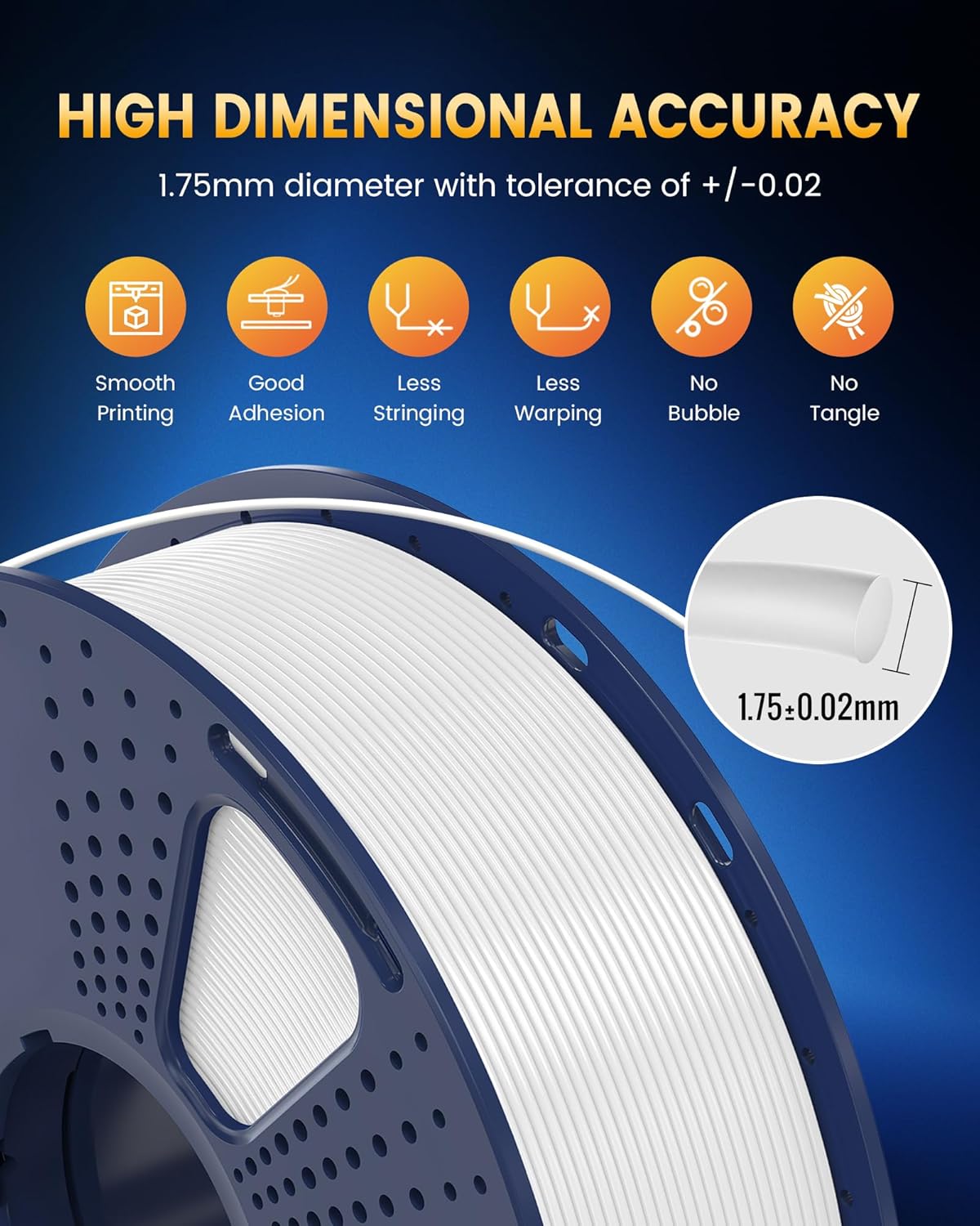 JAYO PLA PLUS 2.0 3D Filament  - Pla Filament 1.75Mm recension och pris