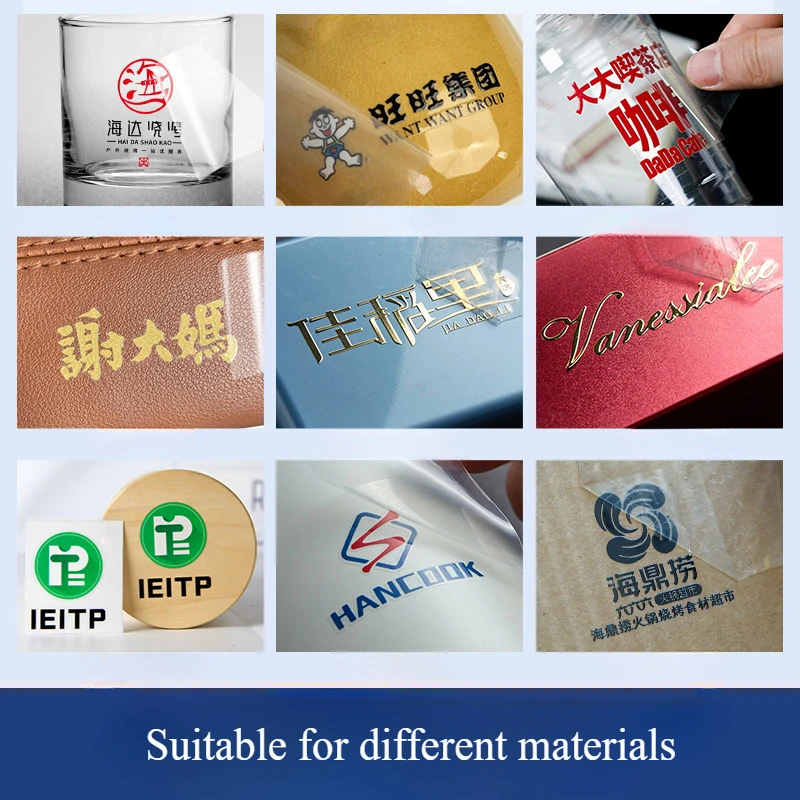 100PCS 3D Name Sticker Any Siz - 3D Printing Logo recension och pris