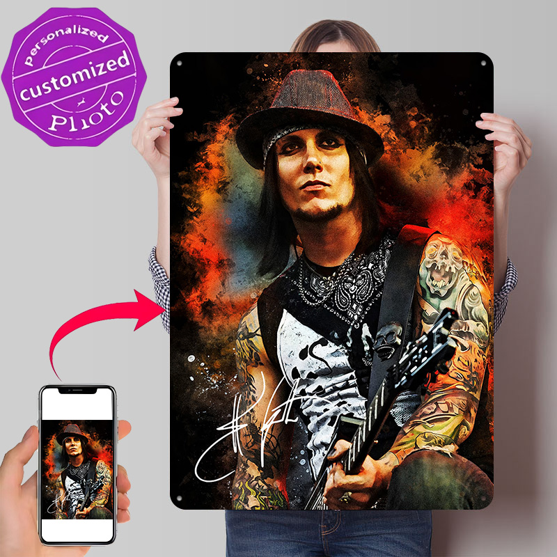 Synyster Gates Portrait With G - 3D Printing Guitar recension och pris