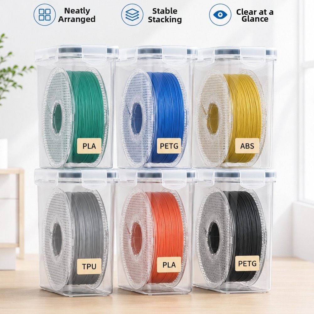 Transparent Filament Container - 3D Printing For Medical recension och pris