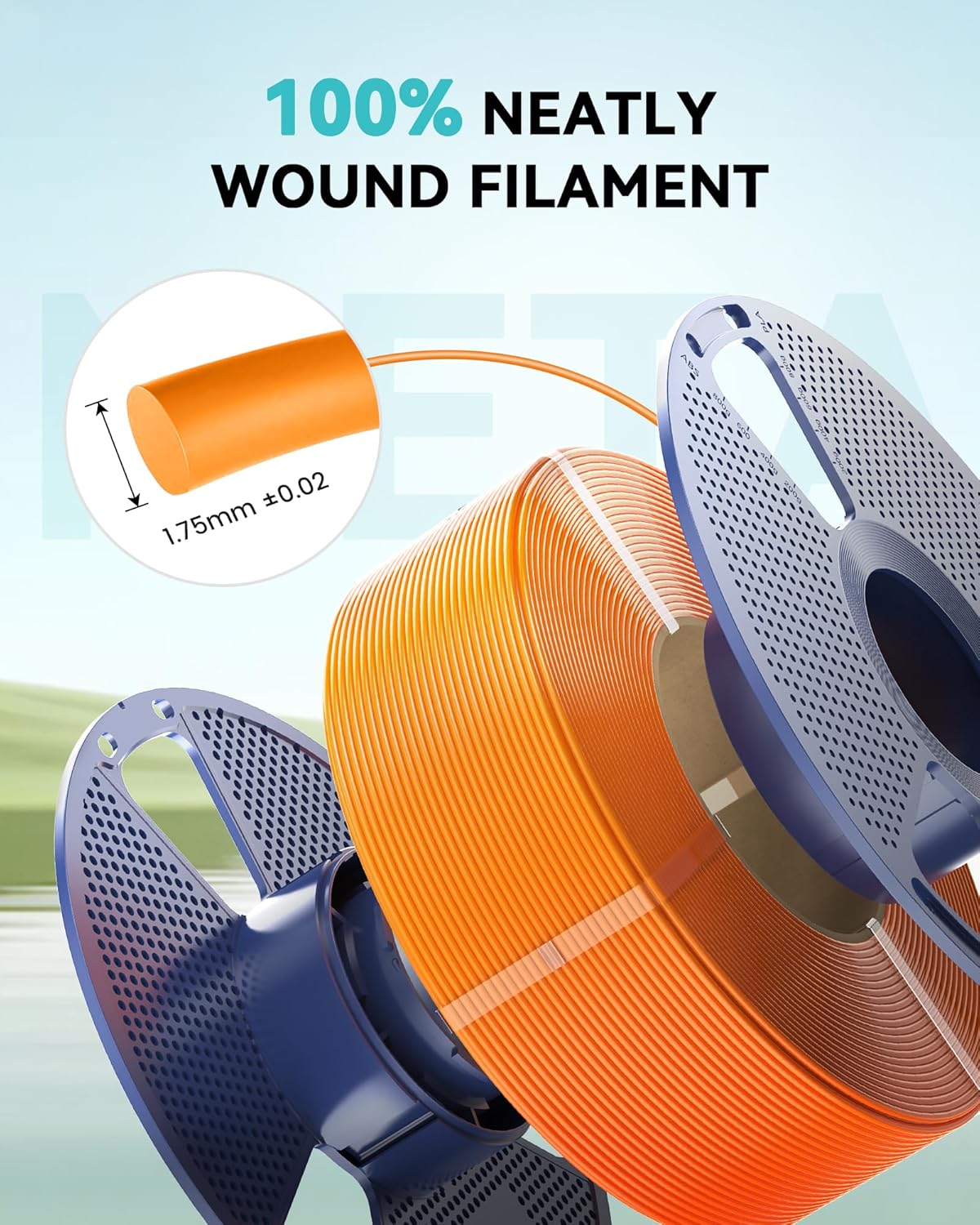 SUNLU 5KG PLA Meta Filament 1. - Pla Filament 1.75Mm recension och pris
