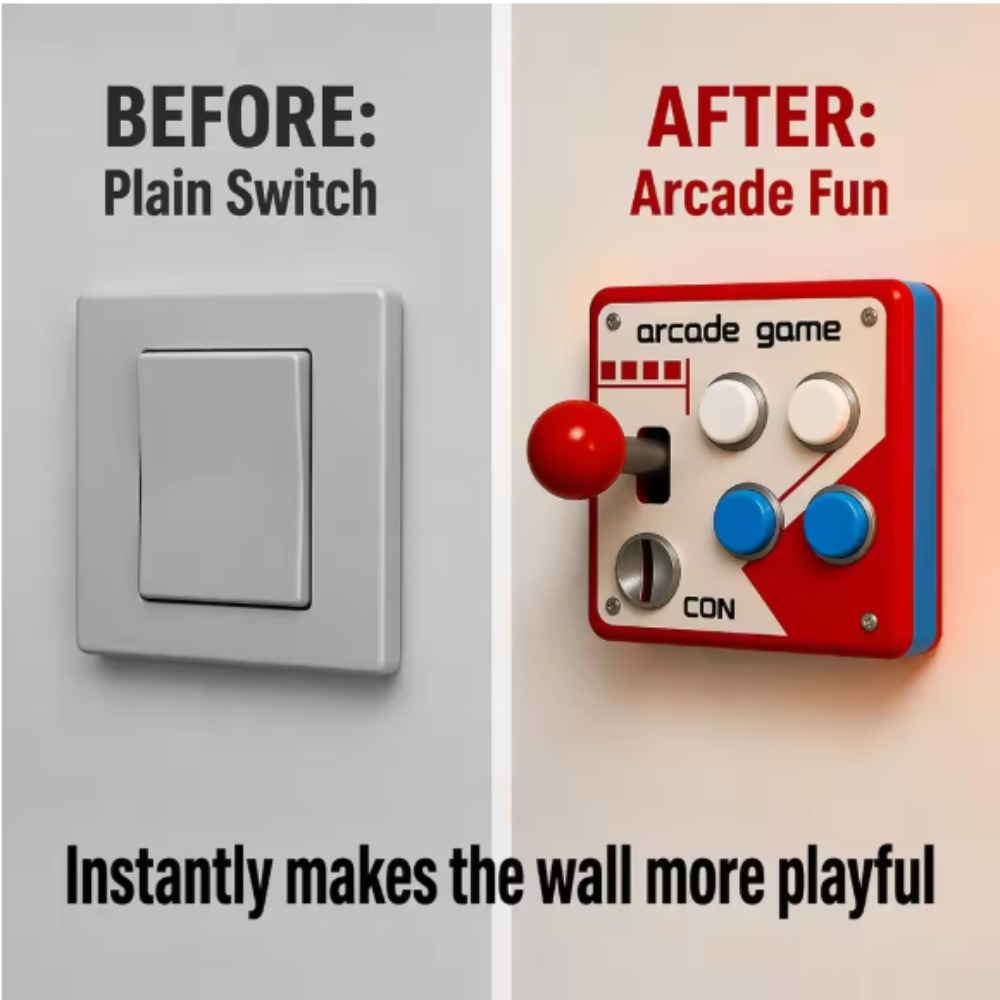 Retro Arcade Joystick Switch P - 3D Printing Liquid recension och pris