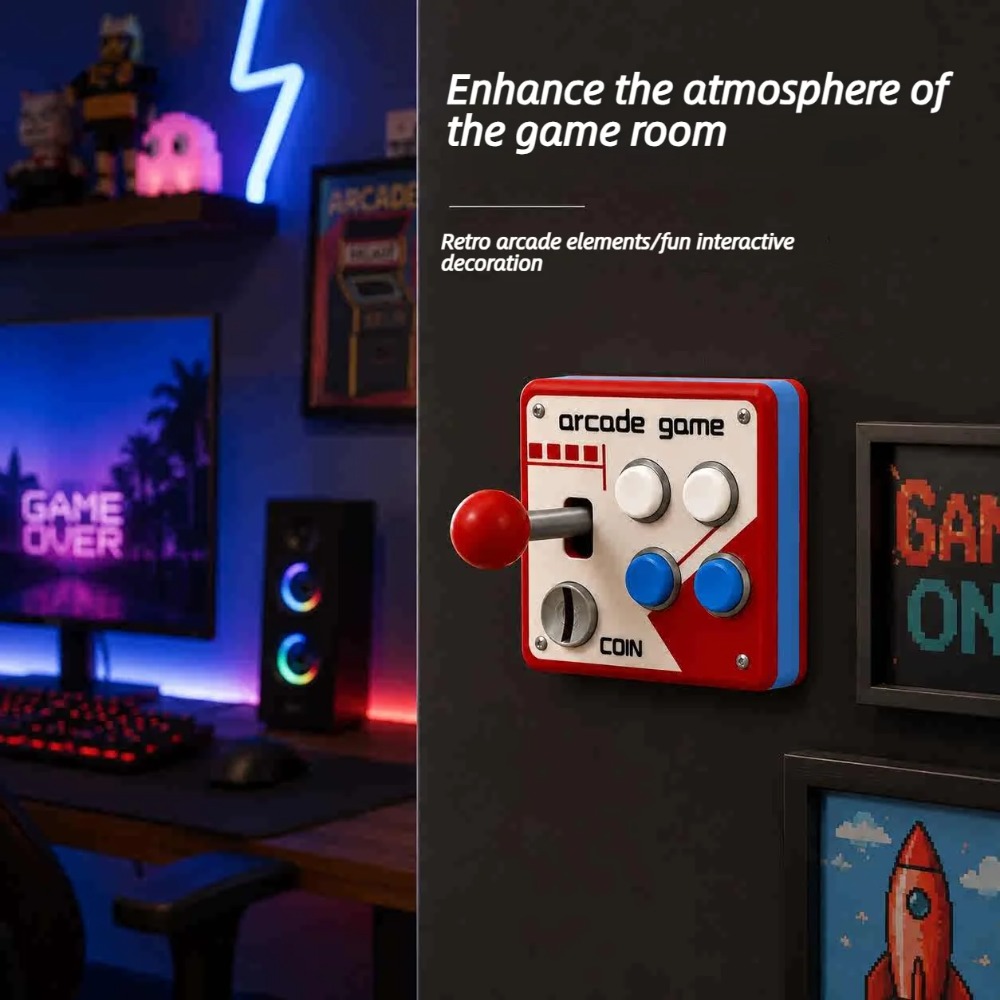 Retro Arcade Joystick Switch P - 3D Printing Liquid recension och pris