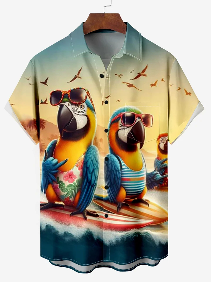 Attractive Parrot Men's Guitar - 3D Printing Guitar recension och pris