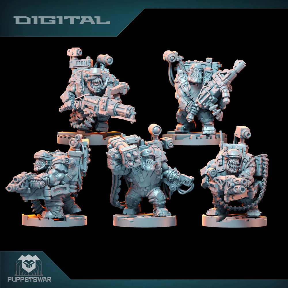 Orc Ultimate Badasses Squad, G - 3D Printing Liquid recension och pris