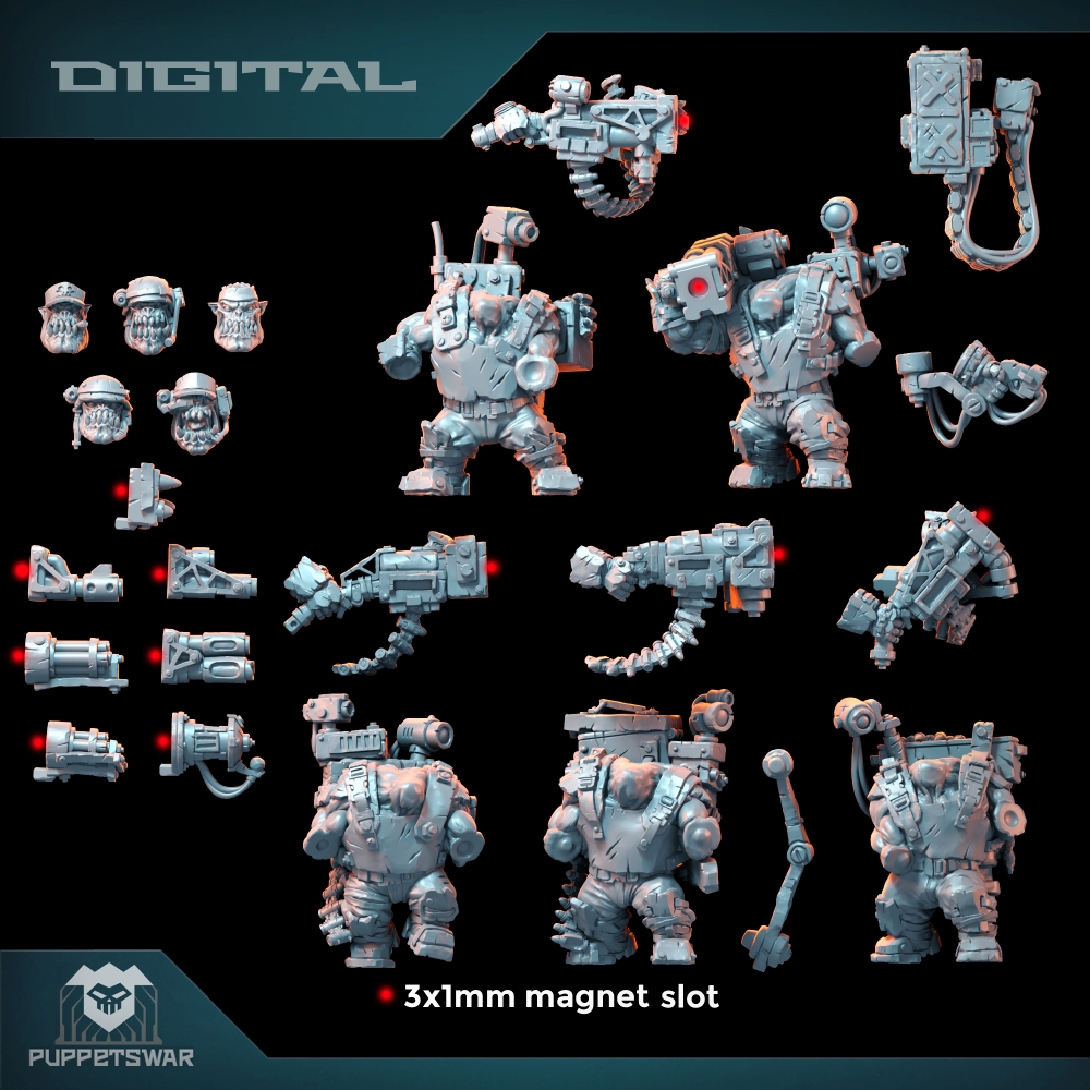 Orc Ultimate Badasses Squad, G - 3D Printing Liquid recension och pris