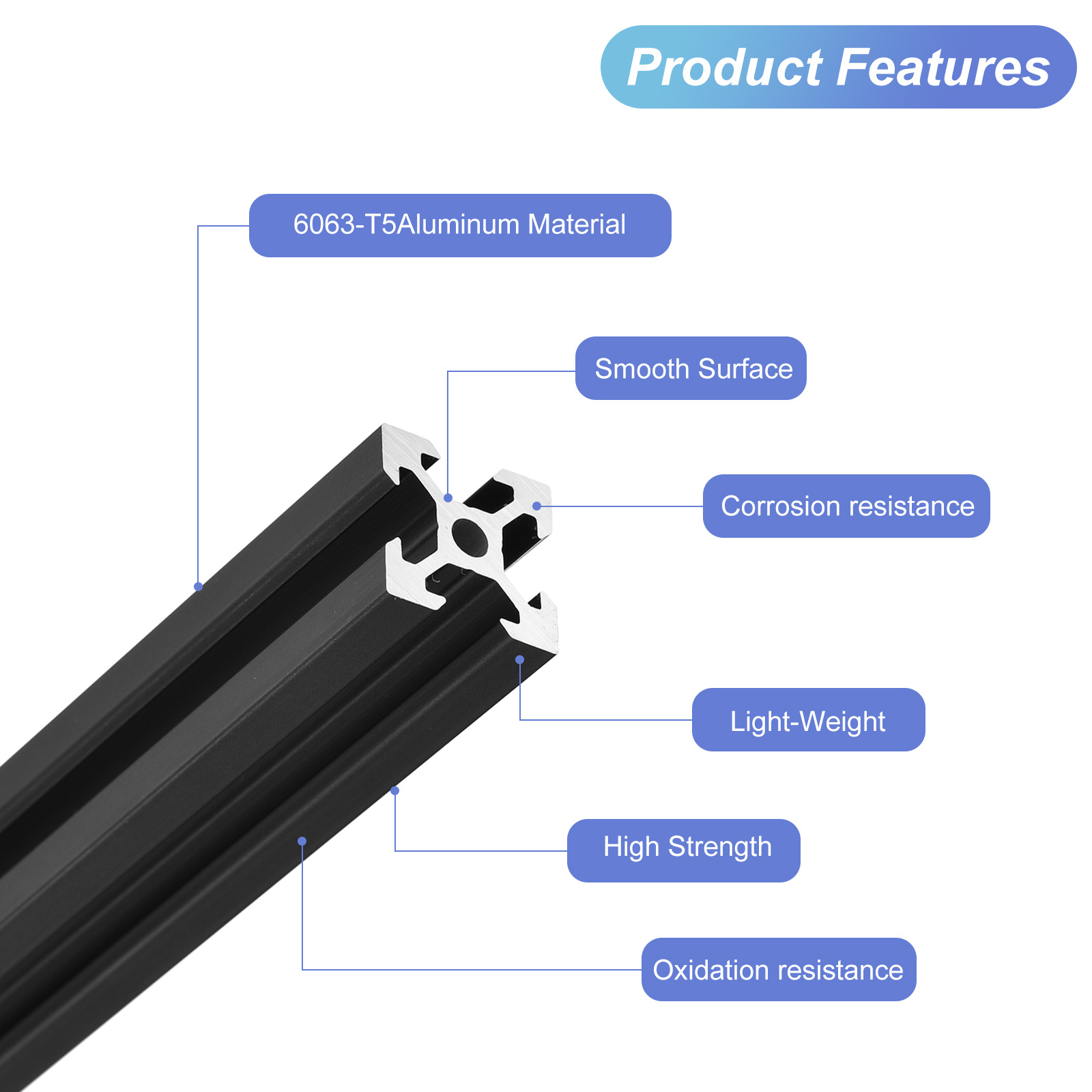 10Pcs V Slot 2020 Aluminum Ext - V Slot Aluminum Extrusion recension och pris
