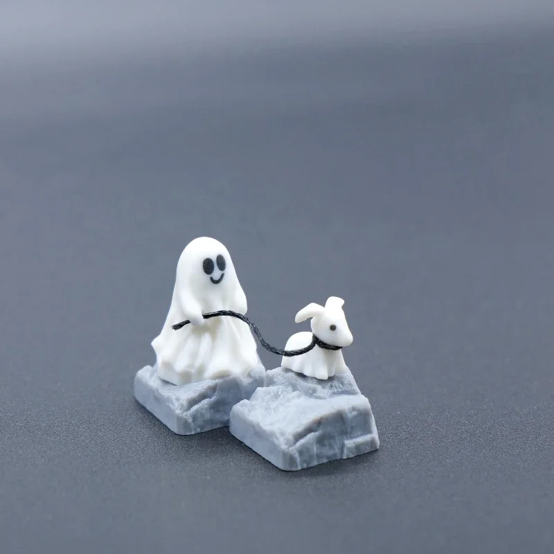 Ghost Puppy Resin Keycap Custo - 3D Printing Liquid recension och pris