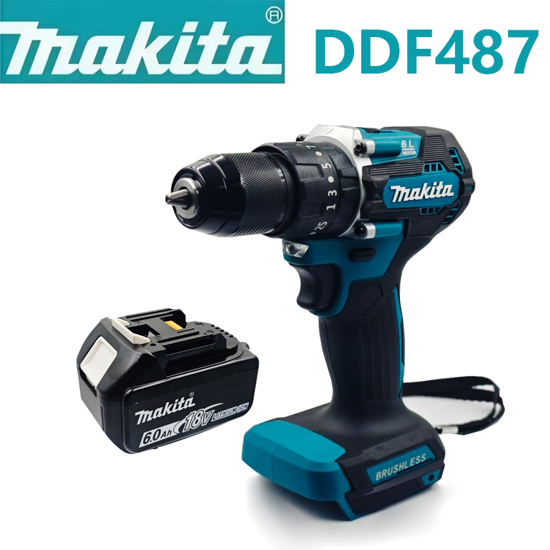 Makita DDF487 Cordless Driver  - Makita Drill Ddf484 recension och pris