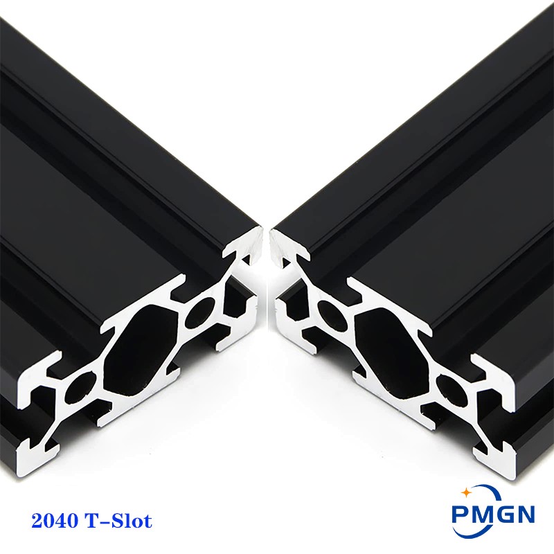 1PCS BLACK 2040 T-Slot Europea - V Slot Aluminum Extrusion recension och pris