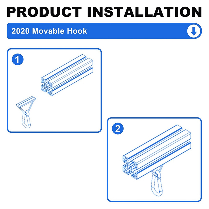 8 Pack 2020 Extrusion Sliding  - V Slot Aluminum Extrusion recension och pris