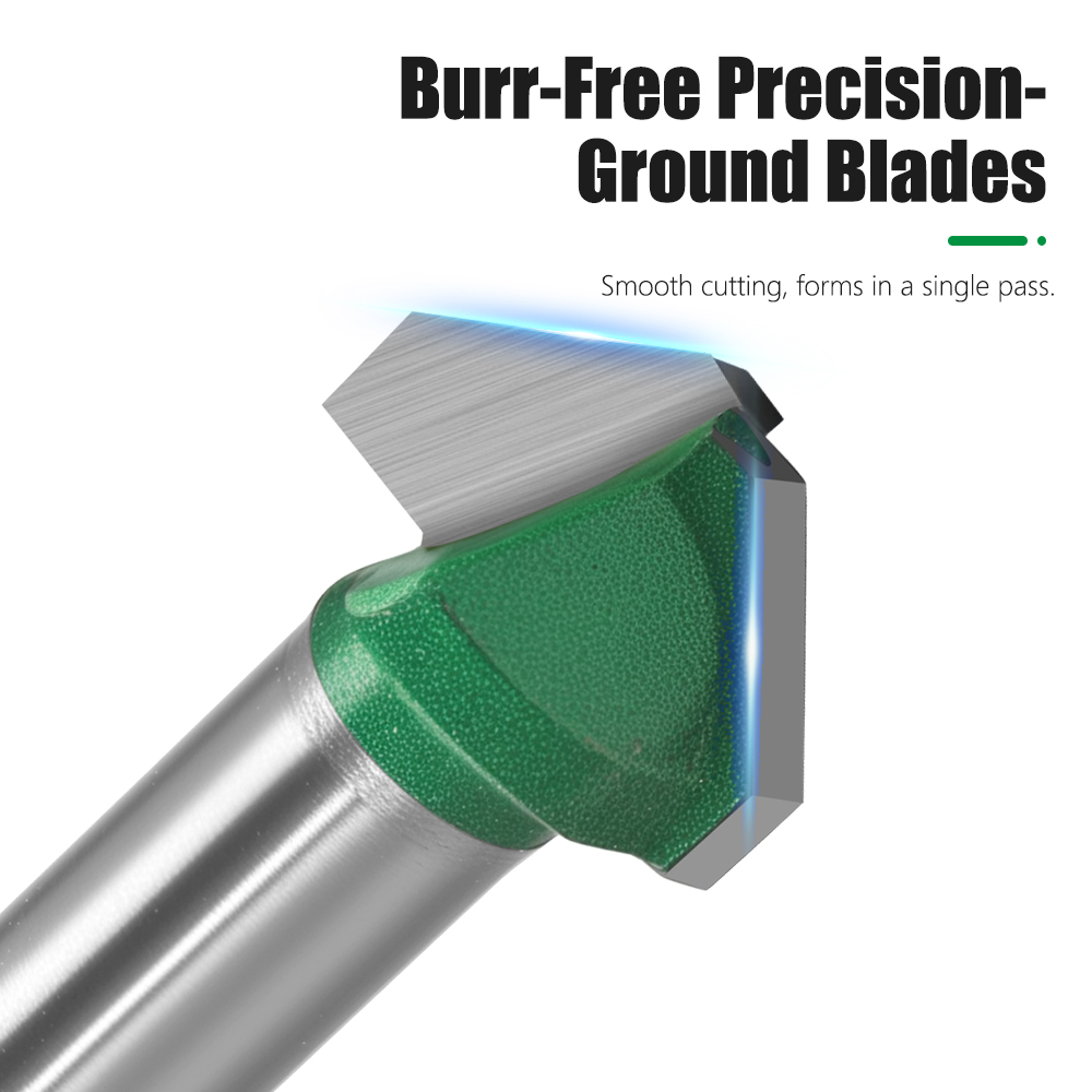 LAVIE 1pc Flat V-Bit for Wood  - 3D Printing Online recension och pris