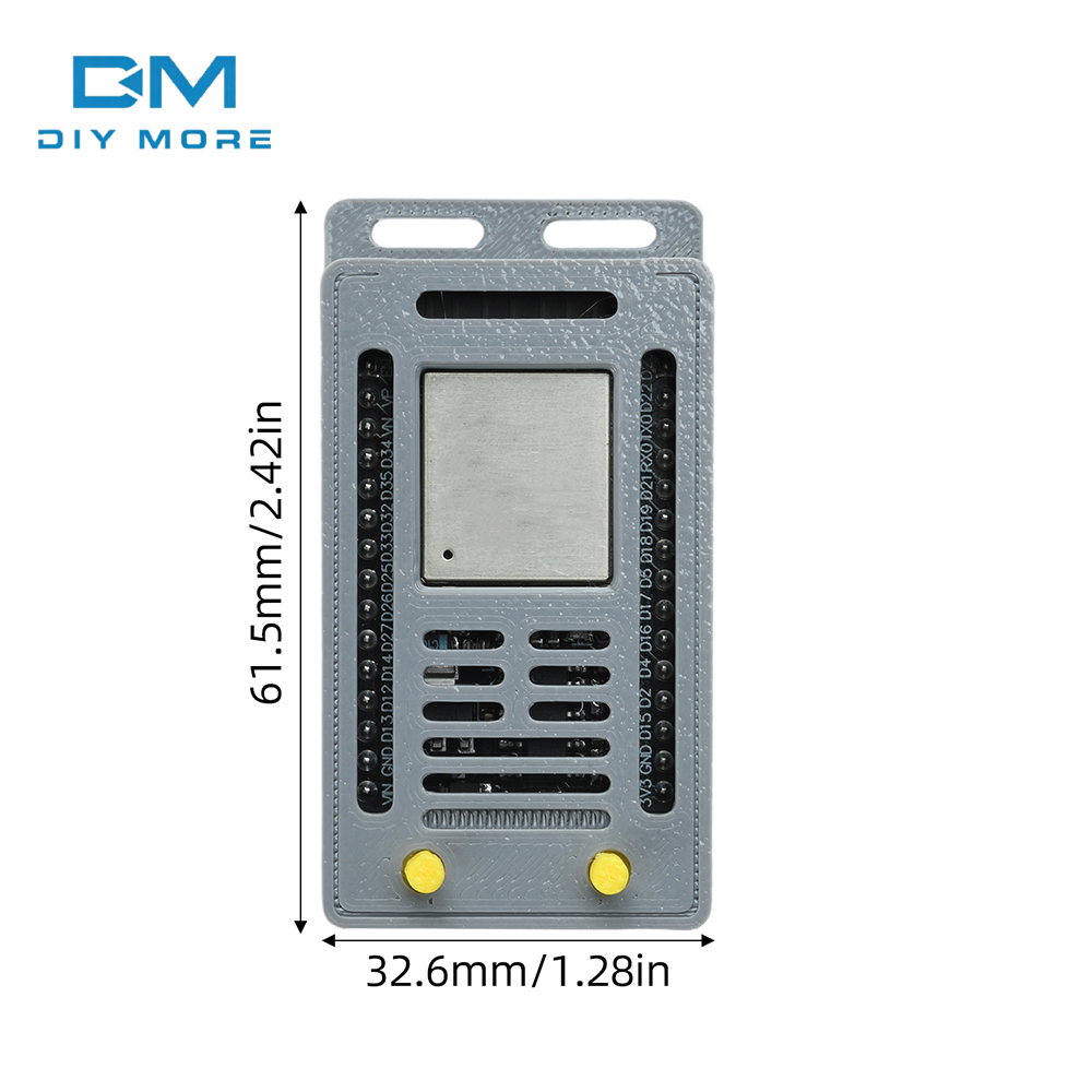 3D Printed Grey Shell Case Com - 3D Printing Iot recension och pris