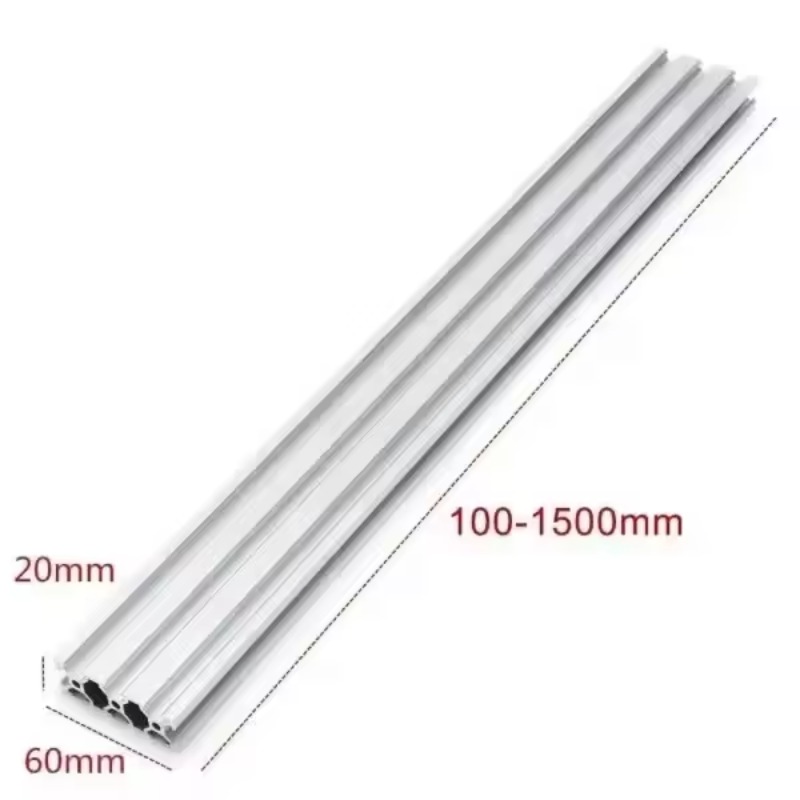 High Quality 600mm Length Silv - V Slot Aluminum Extrusion recension och pris
