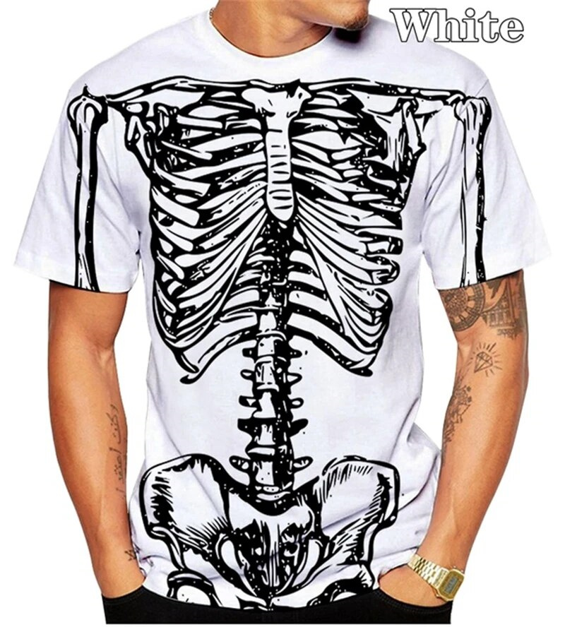 Horror Skull Skeleton Graphic  - 3D Printing X Ray recension och pris