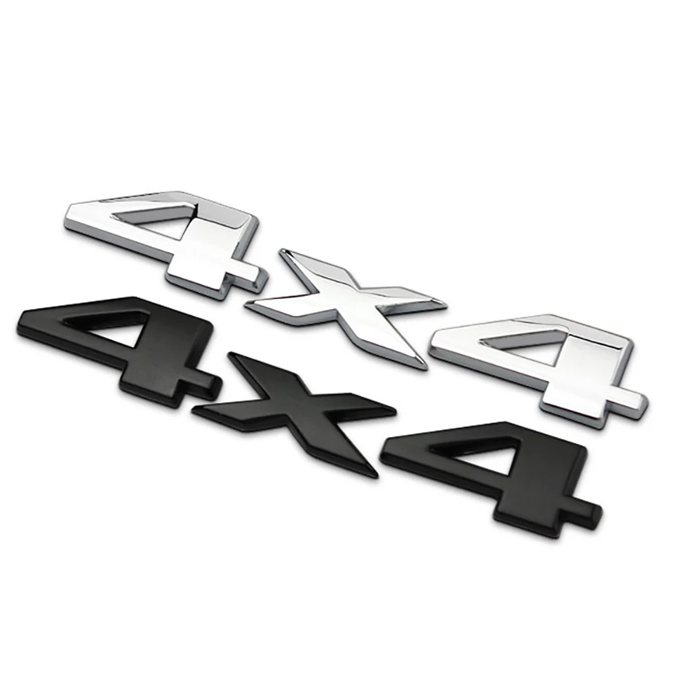 1Pcs Car 3D Metal Stickers 4WD - 3D Printing Online recension och pris