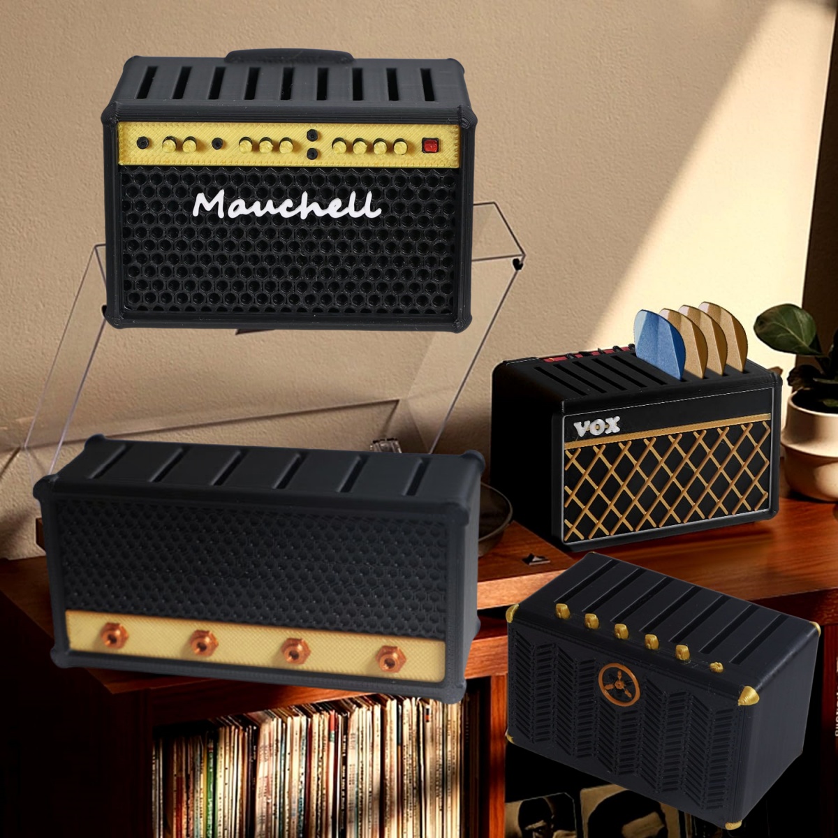 Guitar Pick Holder, 3D Printed - 3D Printing Guitar recension och pris
