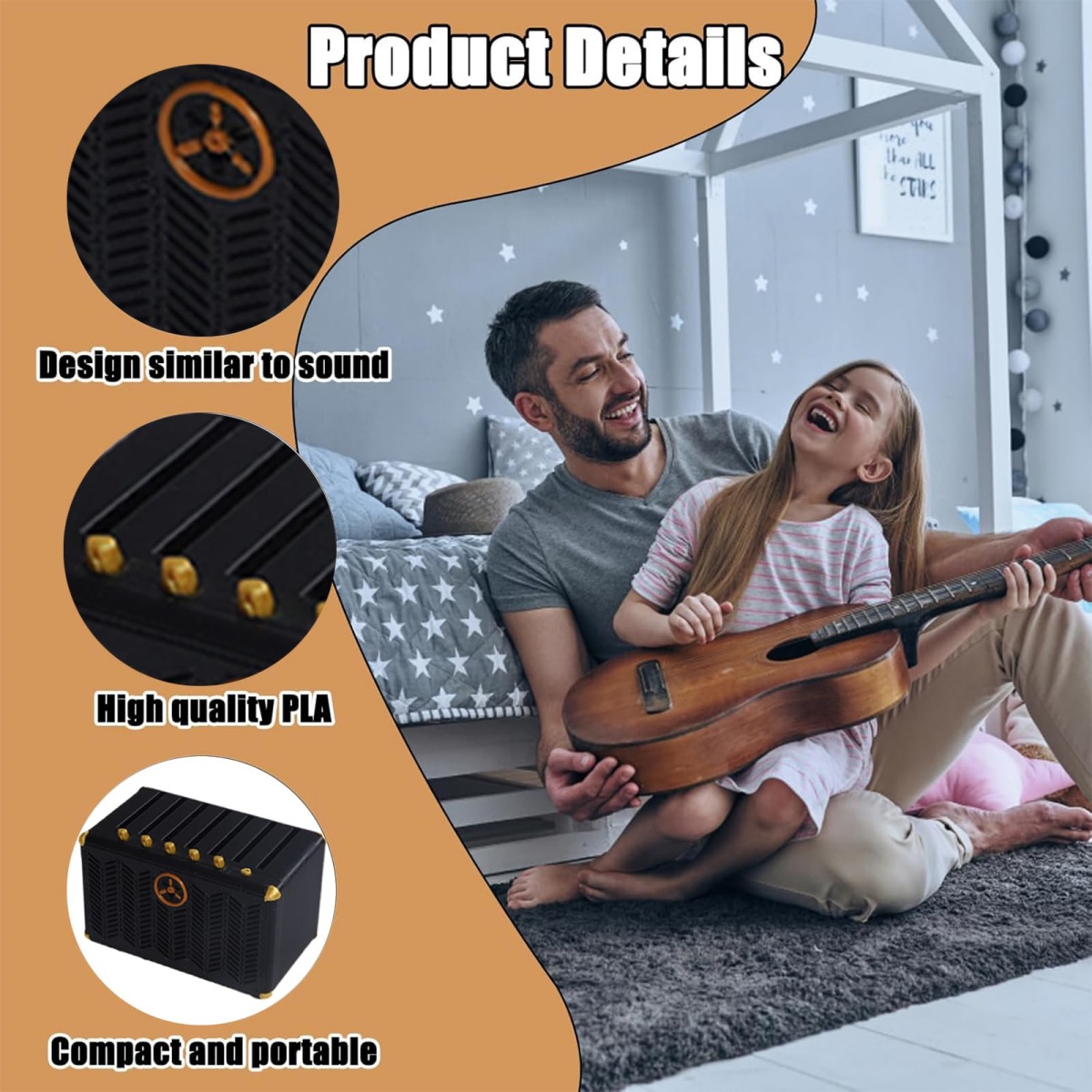 Guitar Pick Holder, 3D Printed - 3D Printing Guitar recension och pris