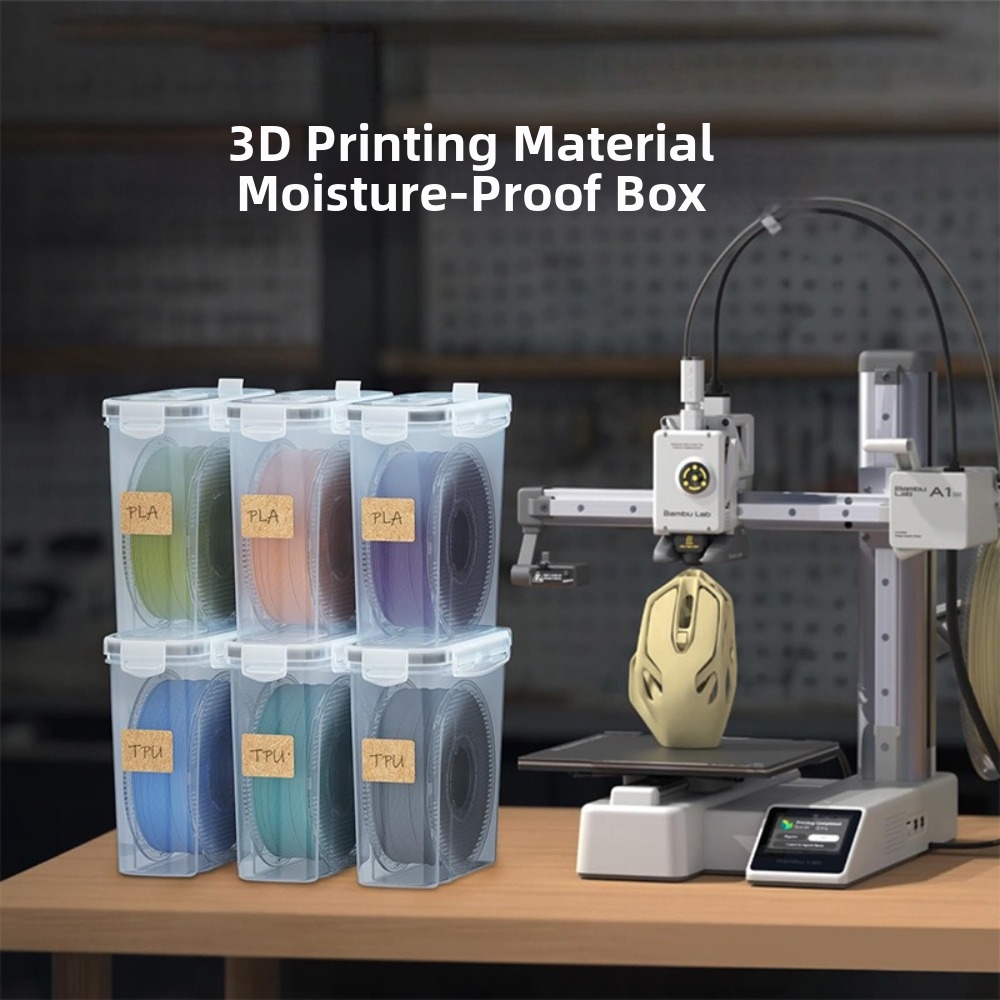 Transparent Filament Container - 3D Printing For Medical recension och pris