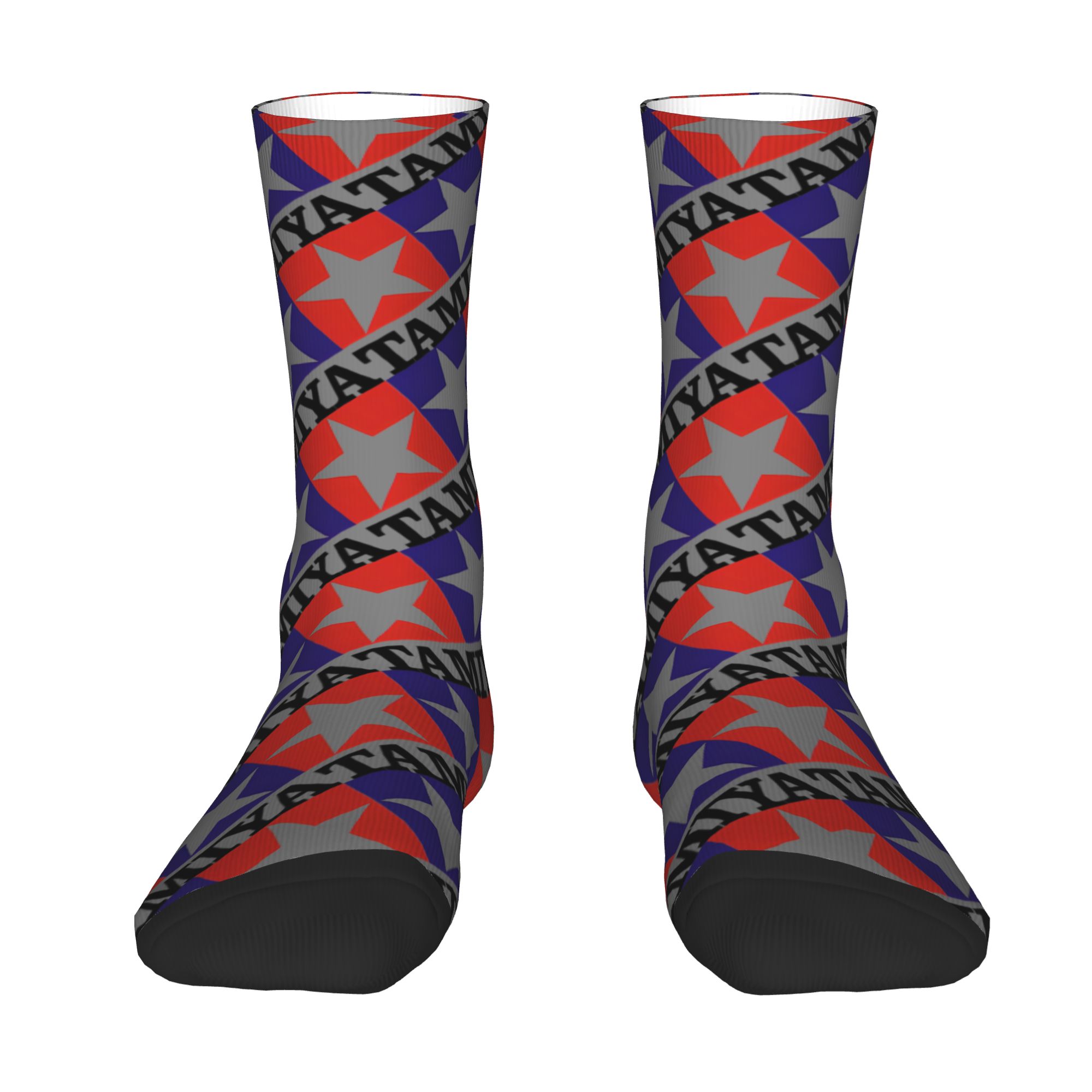 Custom Tamiyas Men's Crew Sock - 3D Printing Logo recension och pris