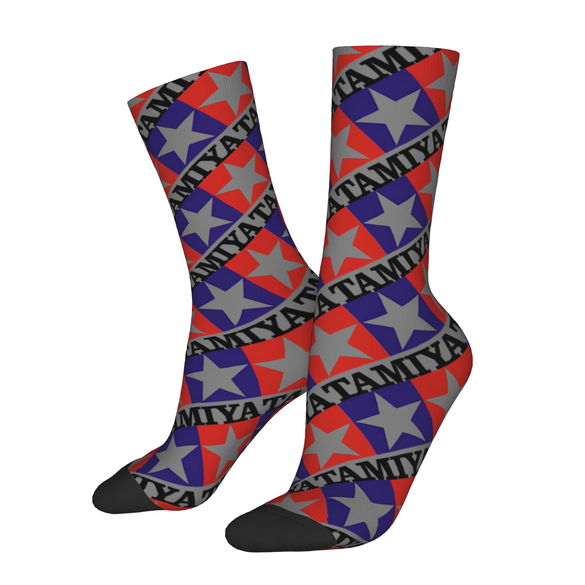 Custom Tamiyas Men's Crew Sock - 3D Printing Logo recension och pris