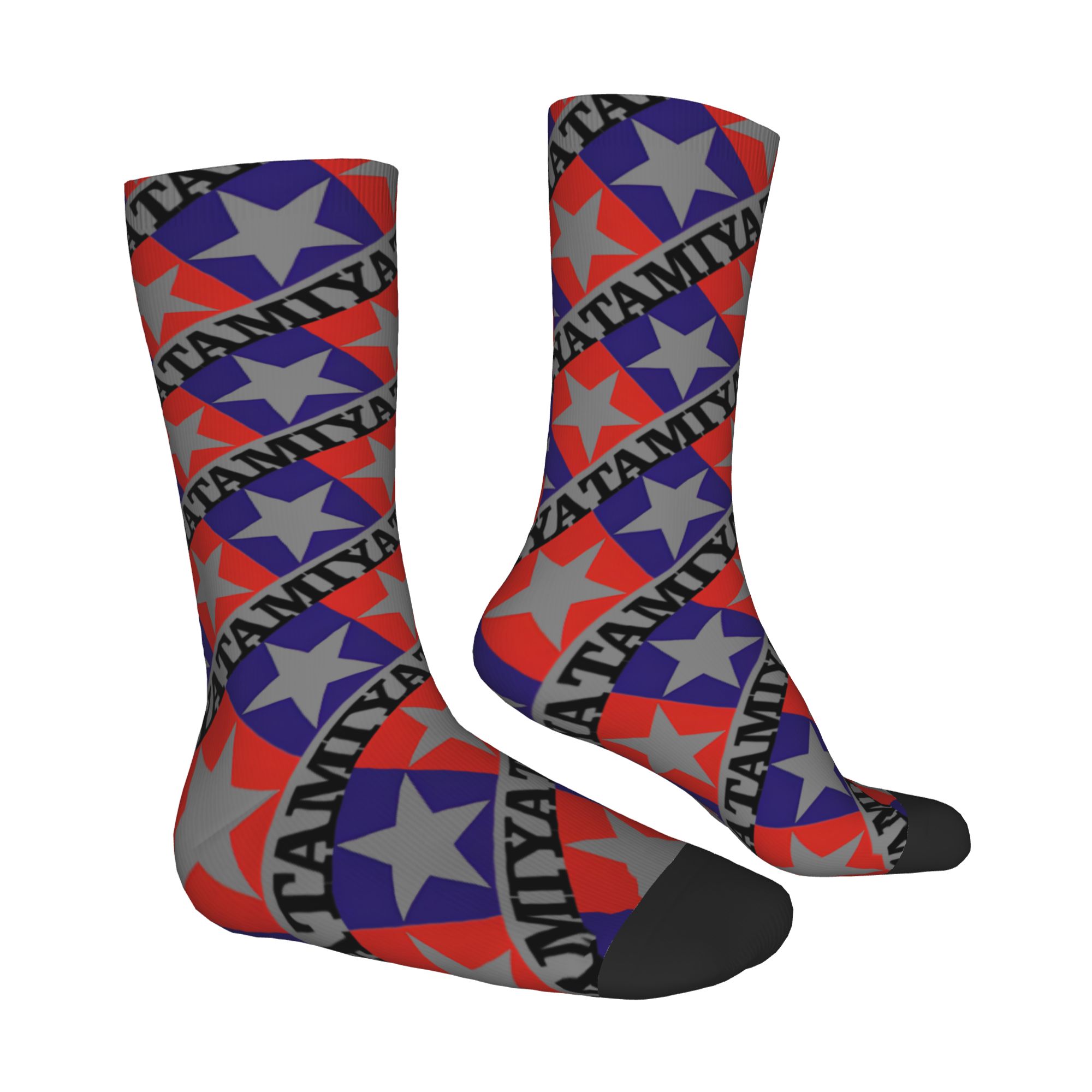 Custom Tamiyas Men's Crew Sock - 3D Printing Logo recension och pris